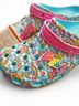Crocs Print Pink Blue Mule/Clog Size 12 - photo 5
