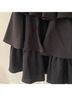 Rhode Solid Black Cocktail Dress Size 4 - photo 7