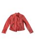 Andrew Marc 100% Lambskin 100% Cotton 100% Polyester Red Leather Jacket Size XL - photo 1