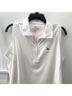 PETER MILLAR Solid White Polo Size XL - photo 4
