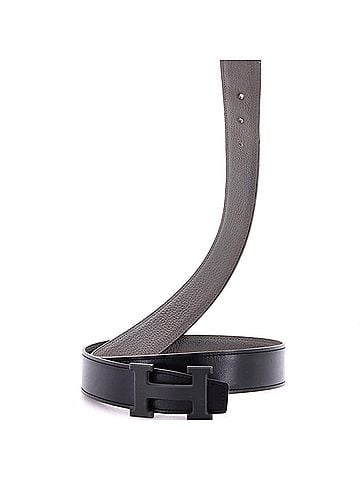 Hermès Constance Reversible Belt Leather with So Black Matte Hardware Wide (view 2)