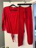 Eberjey Red Sweatpants Size S - photo 4