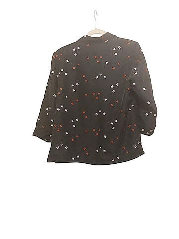 Silkland 3/4 Sleeve Silk Top (view 2)