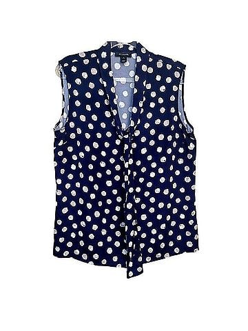 St. John Sleeveless Silk Top (view 1)