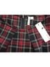 Elle Plaid Red Black Casual Dress Size M - photo 3