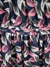 Boden 100% Polyester Floral Multi Color Casual Dress Size 12 - photo 6