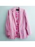 BlackMilk Pink White Blazer Size 6 - photo 4