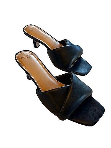 Abercrombie & Fitch Puffy Twist Mule Heel Mule/Clog (view 1)