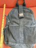 Free People 100% Canvas Solid Black Backpack Size 10 - photo 3