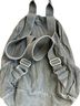 Free People 100% Canvas Solid Black Backpack Size 10 - photo 2
