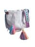 Wayuu Tribe Print White Multi Color Bucket Bag One size - photo 4