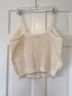 J.Crew 100% Cotton Solid Ivory Tank Top Size XL - photo 5