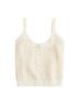 J.Crew 100% Cotton Solid Ivory Tank Top Size XL - photo 1