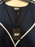 DKNY 100% Polyester Blue White Tank Top Size L - photo 3