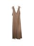 Birdy Grey 96% Polyester 4% Spandex 100% Polyester Tan Cocktail Dress Size L - photo 3