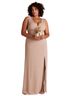 Birdy Grey 96% Polyester 4% Spandex 100% Polyester Tan Cocktail Dress Size L - photo 1