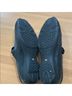 Ecco 100% Leather Black Flats Size EU 39 - photo 5