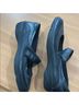Ecco 100% Leather Black Flats Size EU 39 - photo 4