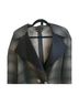 Escada Stripes Black Ivory Wool Blazer Size 14 - photo 6