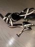 Coach Snake Print Multi Color Heels Size 7 - photo 3