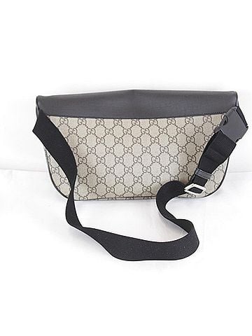 Gucci GUCCI 779843?493075 Body Bag GG Supreme Canvas Gray Women's (view 2)