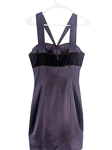 Oleg Cassini Black Tie Cocktail Dress (view 2)