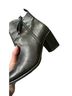 Opening Ceremony 100% Leather Black Ankle Boots Size 8 1/2 - photo 2