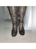 FRYE 100% Leather Brown Boots Size 8 1/2 - photo 13