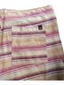 PrAna Stripes Tan Burgundy Ivory Shorts Size M - photo 5