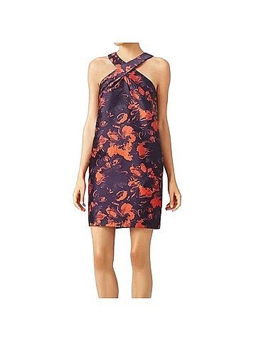 Trina Turk Dame Cross Neck Sheath Dress Cocktail Dress (view 1)