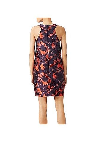 Trina Turk Dame Cross Neck Sheath Dress Cocktail Dress (view 2)