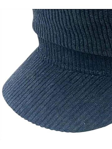 Kensie Women's Corduroy Newsboy Cap Hat (view 2)