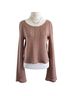 Free People Pink Casual Sweaters Size S - photo 3