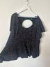 Torrid Floral Black Purple Short Sleeve Blouse Size 5X - photo 5