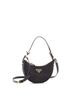 Prada Black Arque Half Moon Hobo Tessuto Small One size - photo 1