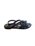 Melissa Floral Black Sandals Size 10 - photo 1