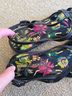 Melissa Floral Black Sandals Size 10 - photo 3