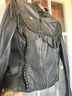 Harley Davidson 100% Leather Solid Black Jacket Size M - photo 8