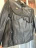 Harley Davidson 100% Leather Solid Black Jacket Size M - photo 6