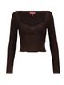 STAUD Brown Pullover Sweater Size XL - photo 3
