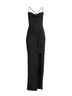 Katie May 95% Polyester 5% Spandex 100% Polyester Solid Black Cocktail Dress Size S - photo 1