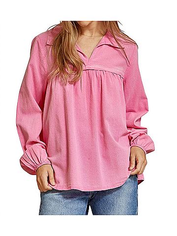 Andree by UNIT Definitely A Yes Top in Pink (view 2)