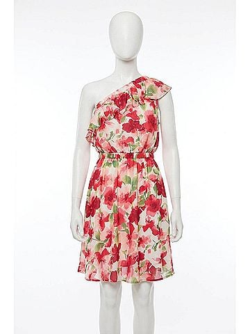 Andree by UNIT Perfectly Sunkissed Dress in Fuchsia (view 1)