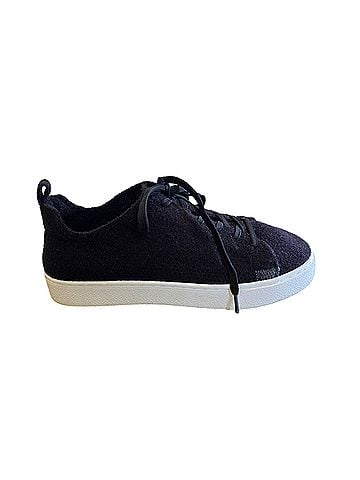 Vivaia Kama Round Toe Wool Black Sneakers (view 1)