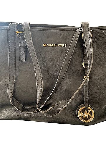 Michael Kors Leather Tote (view 2)