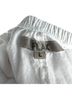 Flax 100% Linen White Linen Pants Size L - photo 3