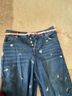 Free People 100% Lyocell Blue White Jeans Size 26 - photo 4