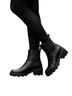 Madewell 100% Leather Black Ankle Boots Size 7 1/2 - photo 1