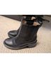 Madewell 100% Leather Black Ankle Boots Size 7 1/2 - photo 4