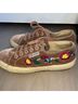 Art Class 100% Other Floral Purple Black Tan Boots Size 4 - photo 8